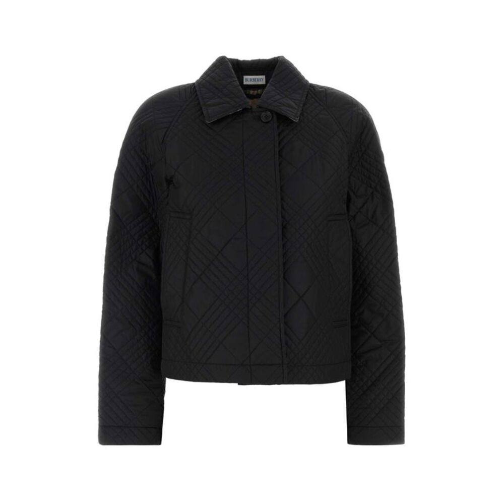 Burberry Women Black Nylon Tiffield Jacket